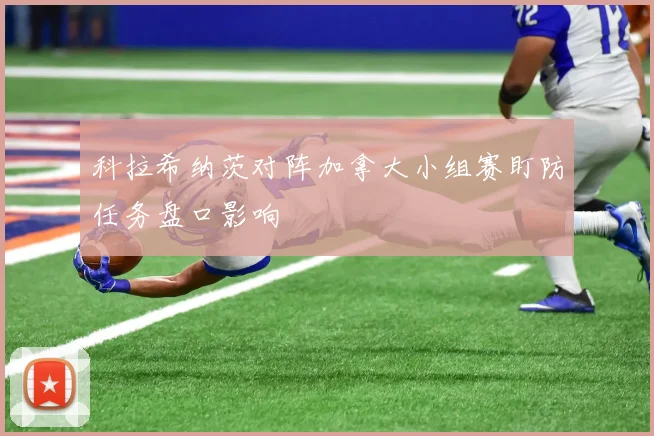 科拉希纳茨对阵加拿大小组赛盯防任务盘口影响