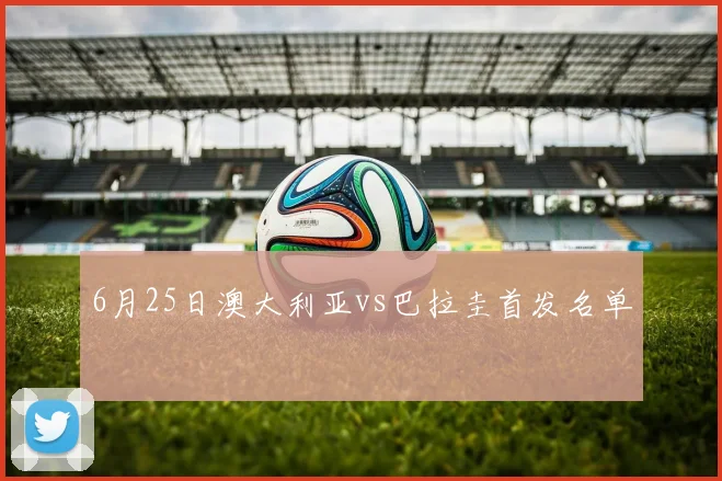 6月25日澳大利亚vs巴拉圭首发名单